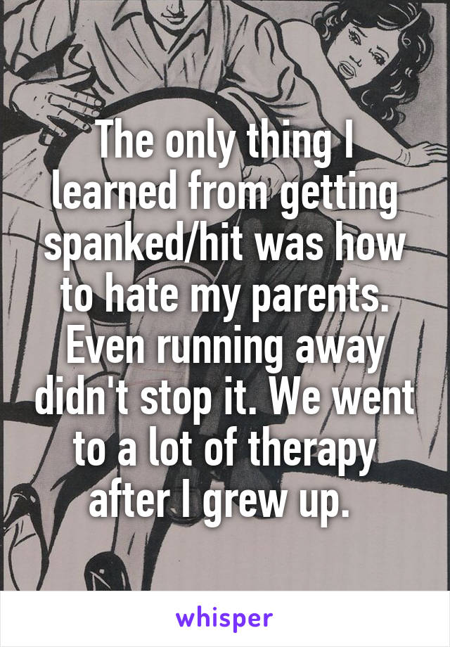 Spanking Therapy